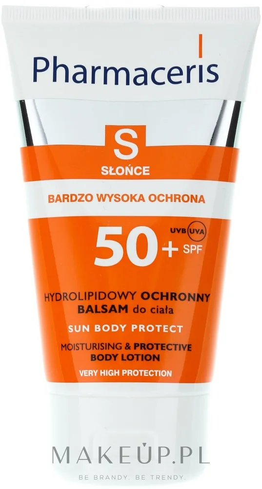 Гидролипидный защитный бальзам для тела SPF 50+ Pharmaceris S Sun Body Protect