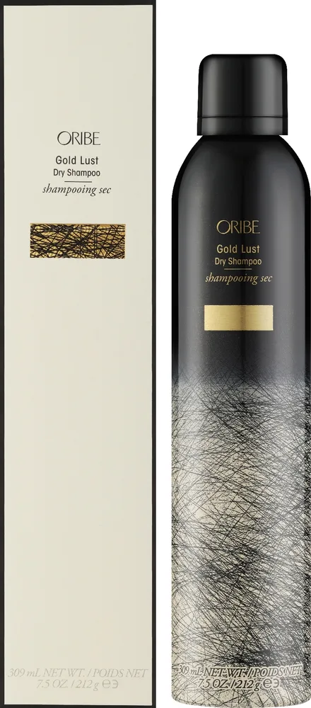 Сухой шампунь для волос Oribe Gold Lust Dry Shampoo с экстрактом мирры, 43 мл / 286 мл