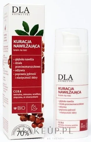 Крем для лица DLA Dar Piekna ночной для чувствительной кожи 30 г