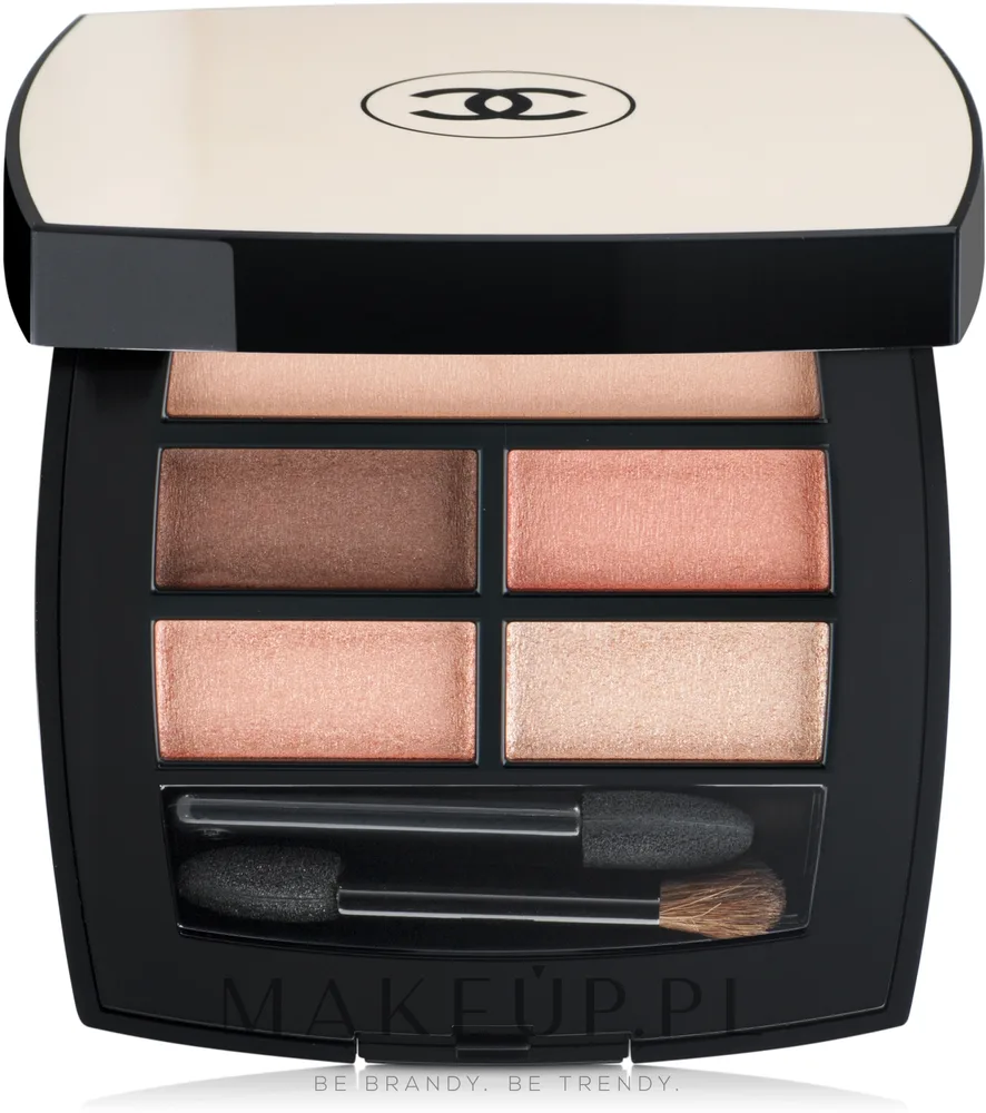 Палетка теней для век Chanel Les Beiges Healthy Glow Natural Eyeshadow Palette, оттенок Warm