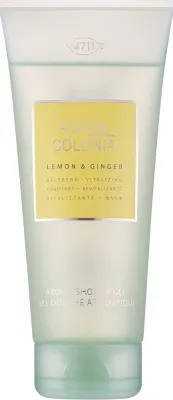 Гель для душа Maurer & Wirtz 4711 Aqua Colognia Lemon & Ginger, 200 мл
