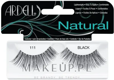 Накладные ресницы Ardell Natural Eye Lashes Black 111 чёрные, 2 шт