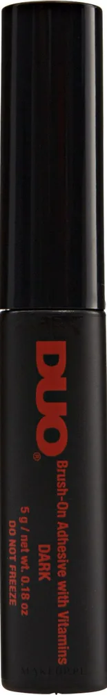 Клей для накладных ресниц Duo Dark Brush On Adhesive, чёрный, с кисточкой, 5 мл