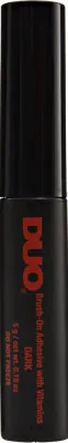 Клей для накладных ресниц Duo Dark Brush On Adhesive, чёрный, с кисточкой, 5 мл