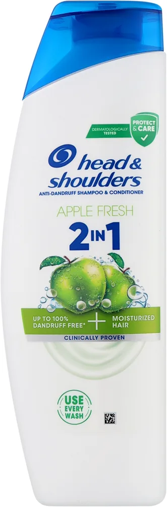 Шампунь и кондиционер 2 в 1 против перхоти с пироктон оламином Head & Shoulders, 330 мл