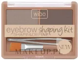 Набор для бровей Wibo Eyebrow Shaping две пудры пинцет и аппликатор, оттенок 03 — фото 1