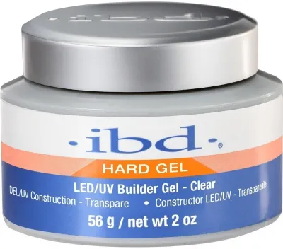 Гель для ногтей IBD Spa LED/UV Builder Clear Gel строительный, прозрачный, 56 г