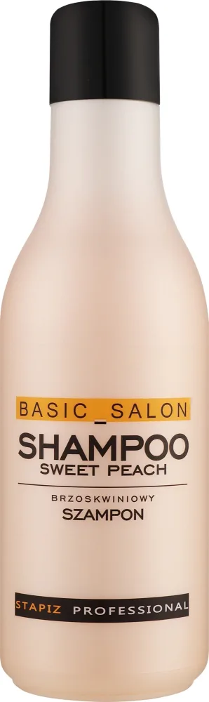 Персиковый шампунь Stapiz Basic Salon Sweet Peach для сухих волос, 5000 мл