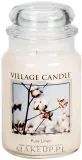 Village Candle Village Candle Pure Linen - Ароматическая свеча в стеклянной банке Pure Linen, 390 г — фото 1