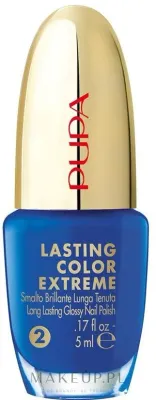 Лак для ногтей Pupa Lasting Color Extreme стойкий, насыщенный цвет, 5 мл, оттенок 043 - Blue Essence
