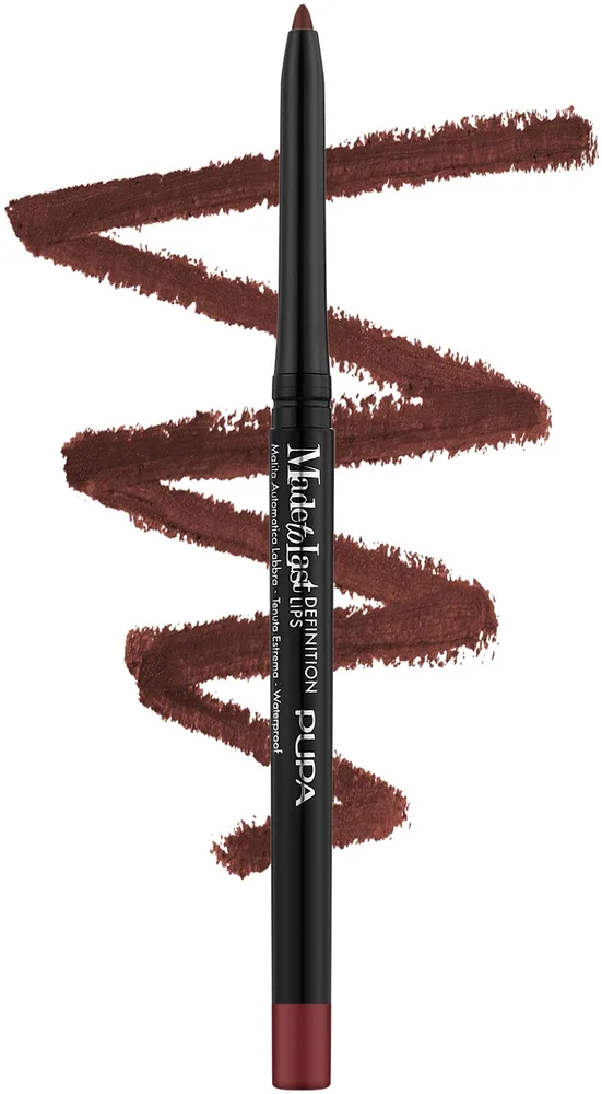 Контурный карандаш для губ Pupa Made to Last Definition Lips, оттенок 302 - Chic Burgundy