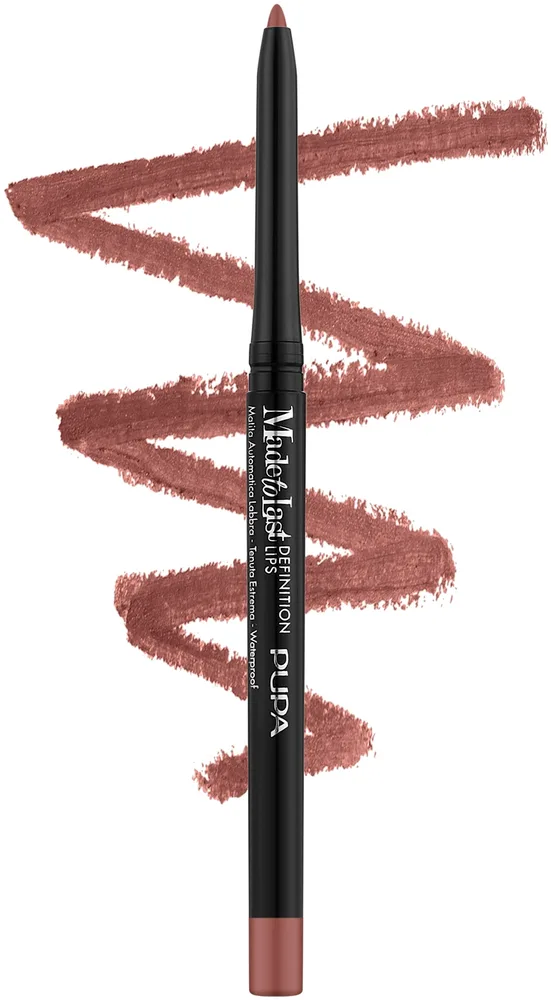 Контурный карандаш для губ Pupa Made to Last Definition Lips, оттенок 100 - Absolute Nude