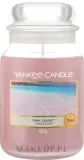 Свеча ароматическая Yankee Candle Pink Sands в стеклянной банке, фруктово-цветочная, 623 г — фото 2