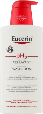 Очищающий лосьон для чувствительной кожи тела Eucerin pH5 WashLotion