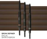Карандаш для бровей GA-DE Idyllic Satin Eyebrow Pencil, оттенок 200 - Blonde Brown — фото 2