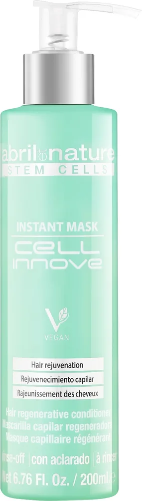 Маска для волос Abril et Nature Cell Innove для пористых повреждённых волос, стволовые клетки яблока, растительные пептиды, 200 мл