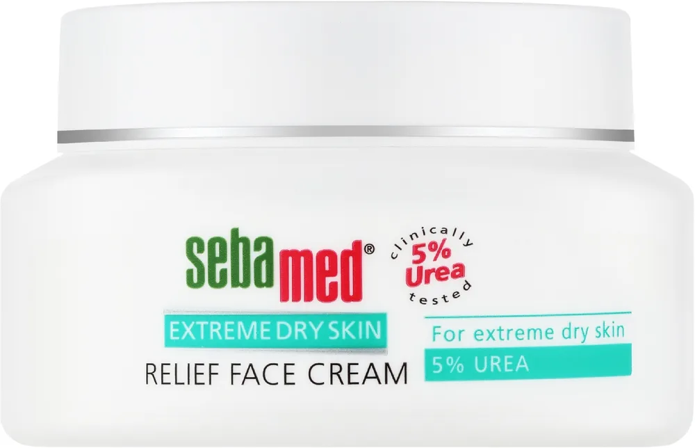 Крем для лица Sebamed Extreme Dry Skin Relief с мочевиной 5% для сухой кожи 50 мл