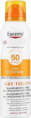 Солнцезащитный спрей для тела Eucerin Sun Protection Transparent Sun Spray Dry Touch SPF 50, 200 мл