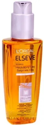Масло для волос L'Oreal Paris Elseve Silky Hair Oil, восстанавливающее, против секущихся кончиков