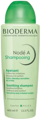 Успокаивающий шампунь Bioderma Nod A Shampoo, для нежной и раздражённой кожи головы, 400 мл