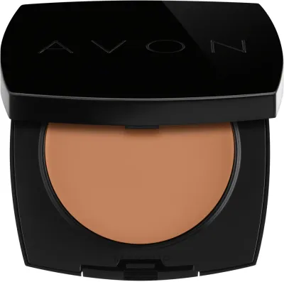 Тональная основа Avon True Cream-Powder Compact кремово-пудровая, в компакте, матирующая, 9 г