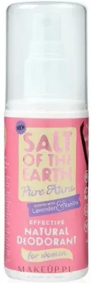 Дезодорант-спрей Salt of the Earth Pure Aura натуральный ароматизированный с лёгким ароматом, 100 мл