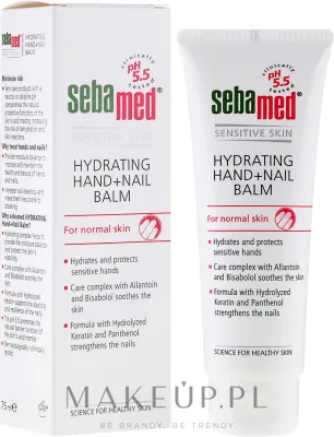 Бальзам для рук и ногтей Sebamed Hand And Nail Balm увлажняющий, pH 5,5, 75 мл