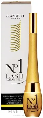 Сыворотка для ресниц Di Angelo Lash Extend Serum стимулирующая рост, с коллагеном и кератином, 6 мл