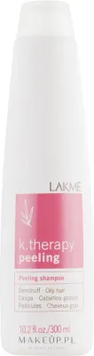 Шампунь против перхоти Lakme K.Therapy Peeling Shampoo Oily тонизирующий, для жирных волос, 300 мл