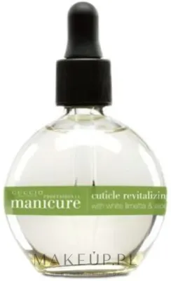 Масло для кутикулы Cuccio Naturale Cuticle Revitalizing Oil регенерирующее, белый лайм и алоэ, 75 мл