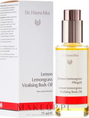 Масло для тела Dr Hauschka Lemon Lemongrass Vitalizing Body Oil ревитализирующее, с лимоном и лемонграссом, 75 мл