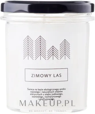 Hagi Hagi Piąty żywioł - Соевая ароматическая свеча Zimowy Las, 230 г
