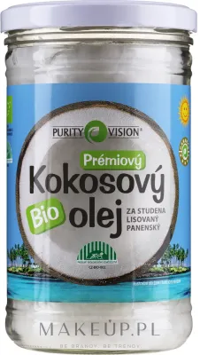 Кокосовое масло Purity Vision Bio Virgin холодный отжим для тела и волос