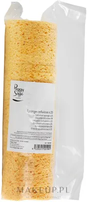 Целлюлозная губка для снятия макияжа Peggy Sage Cellulose Sponge многоразовая, комплект 25 шт