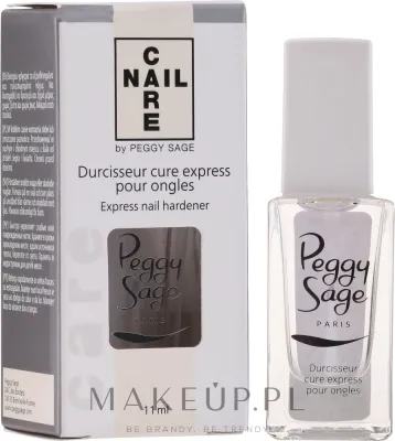 Экспресс-укрепитель для ногтей Peggy Sage Express Nail Hardener быстросохнущий, с плоской кистью, 11 мл