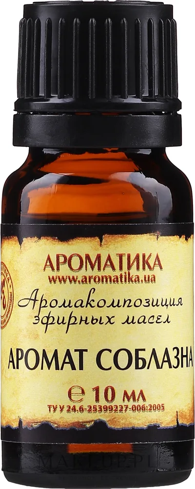 Комплекс эфирных масел Aromatika Fragrance Of Love Аромат соблазна для тела, лица и волос 10 мл
