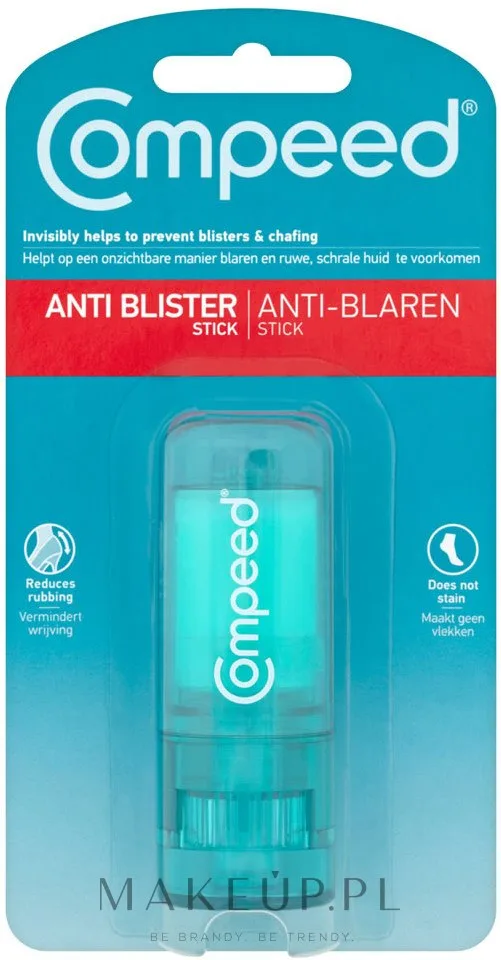 Стик против водяных мозолей Compeed Anti-Blister Stick бесцветный, для стоп, 8 мл