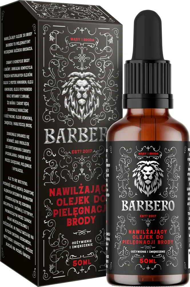 Масло для бороды Barbero Beard Care Moisturizing Oil увлажняющее, 50 мл