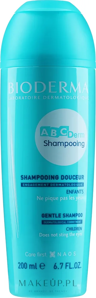 Шампунь детский Bioderma ABCDerm Gentle Shampoo для волос и кожи головы малыша, 200 мл