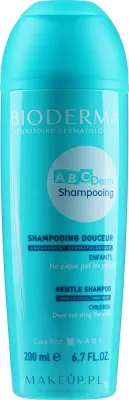 Шампунь детский Bioderma ABCDerm Gentle Shampoo для волос и кожи головы малыша, 200 мл