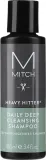 Глубоко очищающий шампунь для волос Paul Mitchell Mitch Heavy Hitter Deep Cleansing Shampoo, с экстрактом агавы, 1000 мл — фото 1