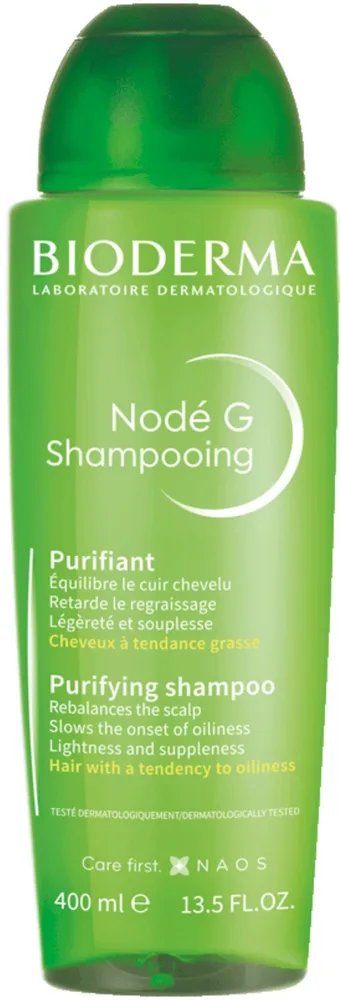Шампунь для жирных волос Bioderma Node G Purifying Shampoo, очищающий, 400 мл