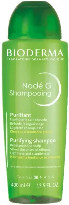 Шампунь для жирных волос Bioderma Node G Purifying Shampoo, очищающий, 400 мл
