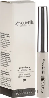 Сыворотка для ресниц и бровей Synouvelle Cosmectics Lash Brow Activating Serum 2.0, укрепляющая, 5 мл
