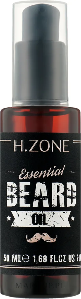 Масло для бороды H.Zone Essential Beard Oil, питательное, 50 мл