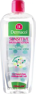 Мицеллярная вода Dermacol Sensitive Micellar Lotion, для чувствительной кожи, 400 мл