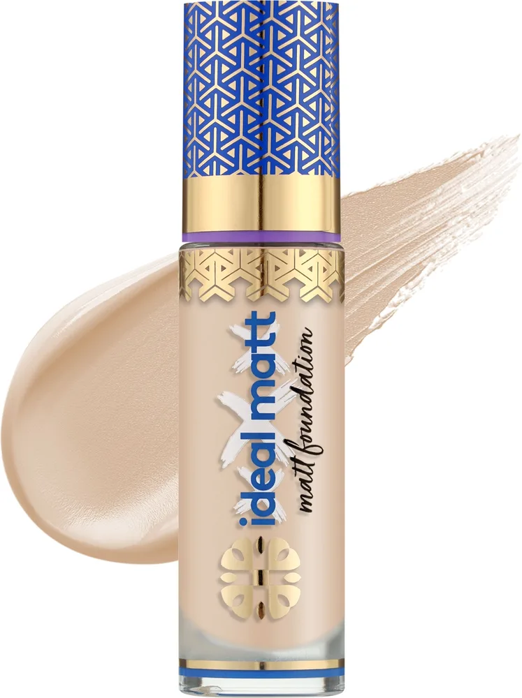 Тональная основа Ingrid Cosmetics Ideal Matt минеральная матирующая, 30 мл, оттенок 301 - Buff