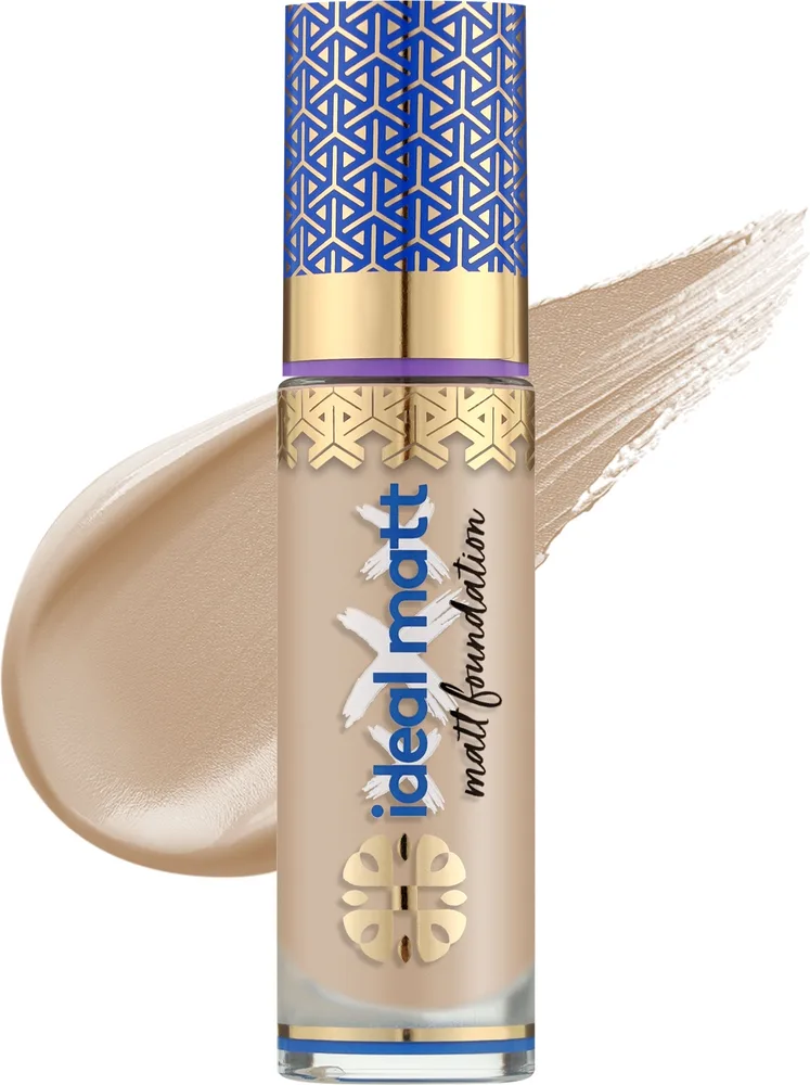Тональная основа Ingrid Cosmetics Ideal Matt минеральная матирующая, 30 мл, оттенок 300A