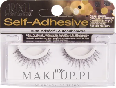 Ресницы накладные самоклеящиеся Ardell Self-Adhesive Lashes 110S, чёрные, 2 шт
