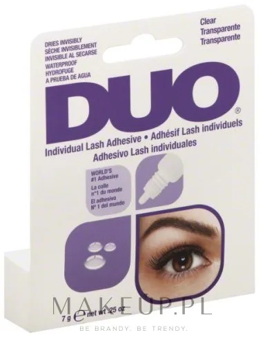 Клей для накладных ресниц Duo Individual Lash Adhesive, прозрачный, 7 г